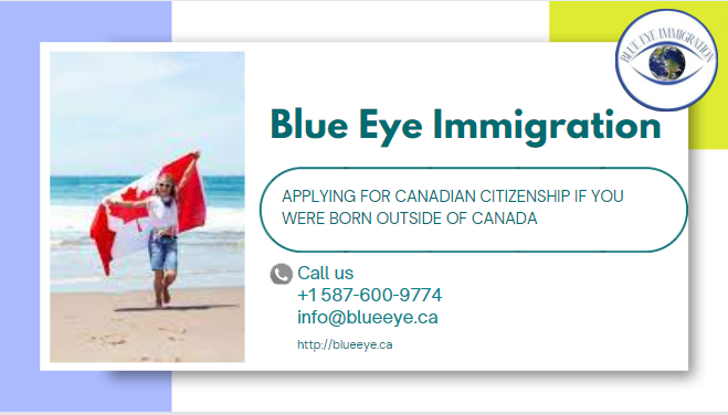 Applying for Canadian citizenship if you were born outside of Canada