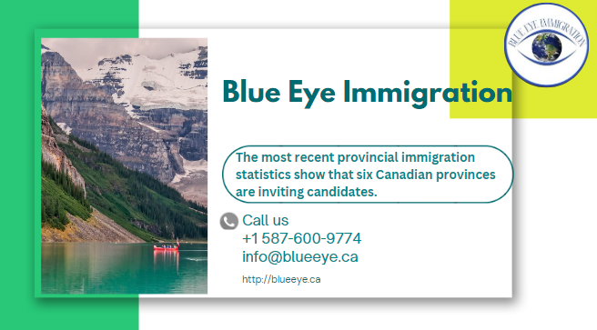 The most recent provincial immigration statistics show that six Canadian provinces are inviting candidates.